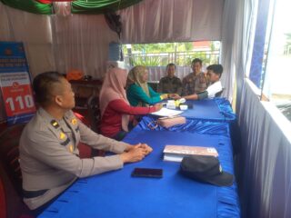 Polsek Tempuling Sediakan Cek Kesehatan Gratis di Pos Pelayanan Lebaran 2026 untuk Pemudik