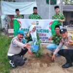 Polsek Tempuling Laksanakan Program Green Policing, Tanamkan Cinta Lingkungan Sejak Dini di Ponpes Darussalam