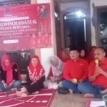 Konsolidasi dan Buka Bersama Ketua PAC PDI Perjuangan Kecamatan Cibungbulang Bogor,Memperkuat Struktur Partai