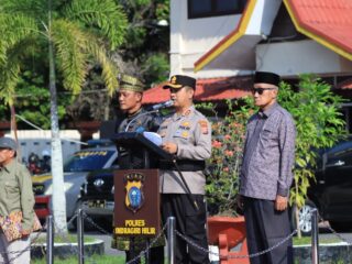 Apel Akbar Sabuk Kamtibmas 2026, Polres Inhil Perkuat Sinergi Jaga Keamanan Daerah