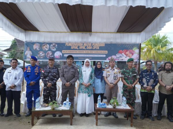 48,39 Ton Pangan Ilegal Dibakar di Tembilahan, Wabup Inhil: Negara Tak Boleh Kalah dari Penyelundup