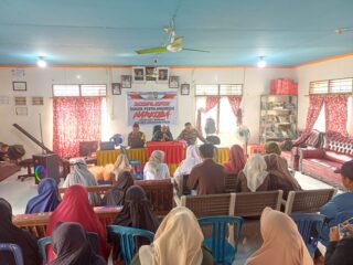 Polres Inhil Gelar Sosialisasi Bahaya Penyalahgunaan Narkoba di Desa Sungai Luar