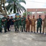 Pastikan Kelayakan Bangunan , Irutum itdam XIX/TT Tinjau langsung Lokasi KDKMP di Inhil