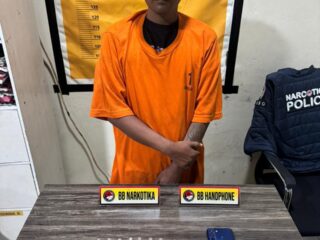 Polsek Concong Ungkap Kasus Narkotika, Seorang Pria Diamankan dengan 14 Paket Sabu