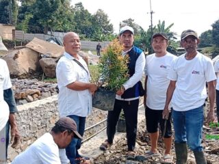 Kolaborasi Pemdes dan PT PMC Sukseskan Gelar Gerakan Nasional Penanaman Sejuta Pohon