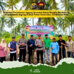 Dukung Swasembada Pangan Asta Cita, Polsek Tembilahan Hulu Gelar Penanaman Jagung Serentak