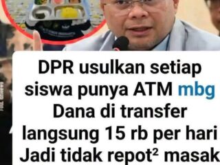 Usulan Dana MBG Langsung ke Rekening Siswa Muncul di DPR, Dinilai Lebih Efisien dan Transparan