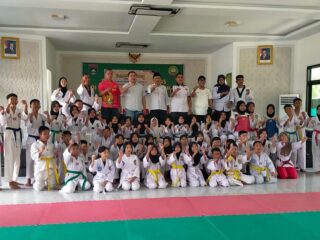 Ratusan Taekwondoin Inhil Ikuti UKT GEUP, Pembinaan Atlet Terus Diperkuat