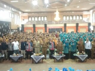 Tingkatkan Sinergi Pemkab dan Desa, Bupati Inhil Buka Raker Camat, Kades, dan Pelatihan TP-PKK 2026