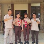 Dua Peserta Utusan Kwartir Ranting Tembilahan Ikuti Jambore Nasional Ke XII di Cibubur Jakarta.